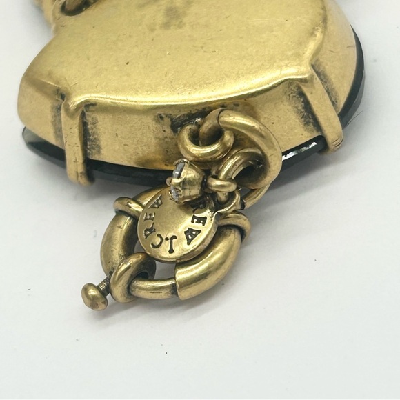 J. Crew Brown and Blue Jeweled Teardrop Bracelet - Picture 5 of 5